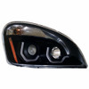 31229-UP BLACKOUT PROJECTION HEADLIGHT W/DUAL FUNCTION AMBER LED POSITION LIGHTS FOR 2008-17 FL CASCADIA - PASSENGER