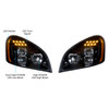 35788-UP "BLACKOUT" LED HEADLIGHT SET FOR 2008-2017 FREIGHTLINER CASCADIA (PAIR)
