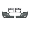 21953-UP 5-PIECE BUMPER KIT WITH FOG LIGHT OPENING FOR 2018-2024 FREIGHTLINER CASCADIA