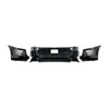 21947-UP COMPLETE 3-PIECE FRONT BUMPER SET WITHOUT FOG LIGHT HOLE FOR 2008-2017 FREIGHTLINER CASCADIA