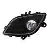 32902-UP BLACK SINGLE LED FOG LIGHT FOR 2018-2024 FREIGHTLINER CASCADIA - DRIVER - COMPETITION SERIES