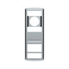 42445-UP CHROME DOOR SWITCH COVER WITH POWER WINDOWS/MIRRORS/DOOR LOCKS FOR 2018-2024 FREIGHTLINER CASCADIA - DRIVER