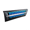 42866-UP HOOD AIR INTAKE GRILLE WITH BLUE LED FOR 2018-2024 FREIGHTLINER CASCADIA 126 - PASSENGER