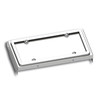 29098-UP STAINLESS SINGLE LICENSE PLATE HOLDER FOR 2008-2017 FREIGHTLINER CASCADIA