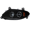 35735-UP BLACK 17 LED HEADLIGHT FOR 2018-2024 INTERNATIONAL LT - DRIVER