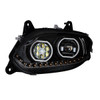 35735-UP BLACK 17 LED HEADLIGHT FOR 2018-2024 INTERNATIONAL LT - DRIVER