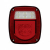36910-UP LED GloLight Universal Combination Tail Light Without License Light (Card)