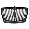 21335-UP BLACK CURVED STYLE GRILLE WITH BUG SCREEN FOR 2018-2024 INTERNATIONAL LT