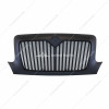 21458-UP BLACK GRILLE WITH BUG SCREEN FOR 2002-2018 INTERNATIONAL DURASTAR
