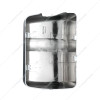 42012-UP CHROME PLASTIC BOTTOM MIRROR POST COVERS FOR 2000-2010 INTERNATIONAL 9200I/9400I/9900I DRIVER