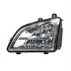 35861-UP CHROME LED DRIVING & FOG LIGHT FOR 2018-2024 VOLVO VNL - DRIVER -COMPETITION SERIES