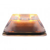 36884-UP 6 LED DOOR SIDE INDICATOR LIGHT FOR 1998-2024 VOLVO VNL - AMBER LED/CLEAR LENS
