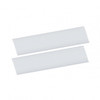 29062-UP POLISHED STAINLESS STEEL LOWER FRONT STEP KICK PLATES FOR 2003-05 VOLVO VN SERIES