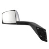 41695-UP CHROME HOOD MIRROR ASSEMBLY FOR 2004-2014 VOLVO VN/VNL - DRIVER