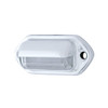 39930-UP 4 White LED Chrome License Plate Light/Utility Light