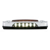39298-UP 6 Amber LED Light (Clearance/Marker) With 6 White LED Side Ditch Light