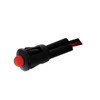 36520B-UP Single LED Snap-In Indicator Light - Red (Bulk)