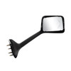 42253-UP Chrome Plastic Hood Mirror Assembly With Sequential LED Turn Signals For 2018-2024 International LT-PASSENGER