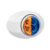 36026-UP 4 LED Double Fury Light (Clearance/Marker)-Amber & Blue LED/Clear Lens