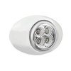 36026-UP 4 LED Double Fury Light (Clearance/Marker)-Amber & Blue LED/Clear Lens