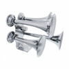 46152-UP 4 Trumpets Air Powered Chrome Train Horn - Competition Series