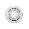 34852-UP 4 LED Dual Function 3/4" Mini Watermelon Light (Clearance/Marker) - White LED/Clear Lens