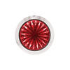 39236-UP 4 LED 1-1/8" Watermelon Double Fury Light With Clear Lens (Clearance/Marker) - Red & Blue LED