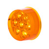 39984-UP 7 LED 2" Round Light (Clearance/Marker) - Amber LED/Amber Lens