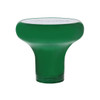 22970-UP Deluxe Aluminum Screw-On Air Valve Knob With Stainless Trailer Plaque - Emerald Green