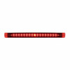 36887-UP 19 LED 17" Light Bar (Stop, Turn & Tail) -Red LED & Lens