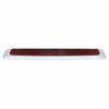 36833-UP 19 LED 17" Light Bar With Bezel (Stop, Turn & Tail) - Red LED/Red Lens