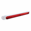 36833-UP 19 LED 17" Light Bar With Bezel (Stop, Turn & Tail) - Red LED/Red Lens