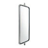 86501B-UP 7" x 16" 18 LED Stainless West Coast Mirror - Heated