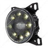 35856-UP 9 LED Projector Fog Light With LED Position Lights For Peterbilt 579/587 & Kenworth T660 - Black