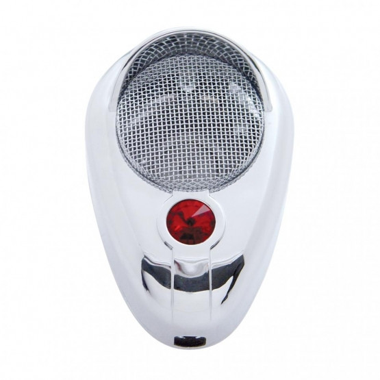 Signature CB Microphone Cover - Red Crystal