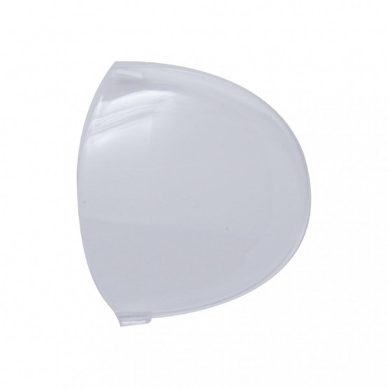 Round Dome Light Lens For 2006+ Kenworth - Clear (Card of 2)