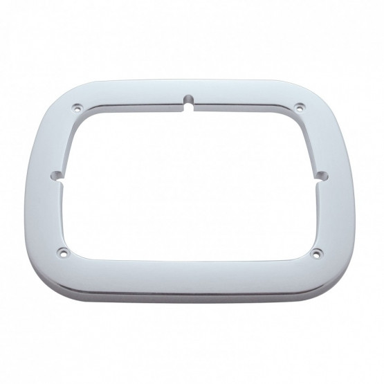 Chrome Plastic 5" X 7" Headlight Bezel