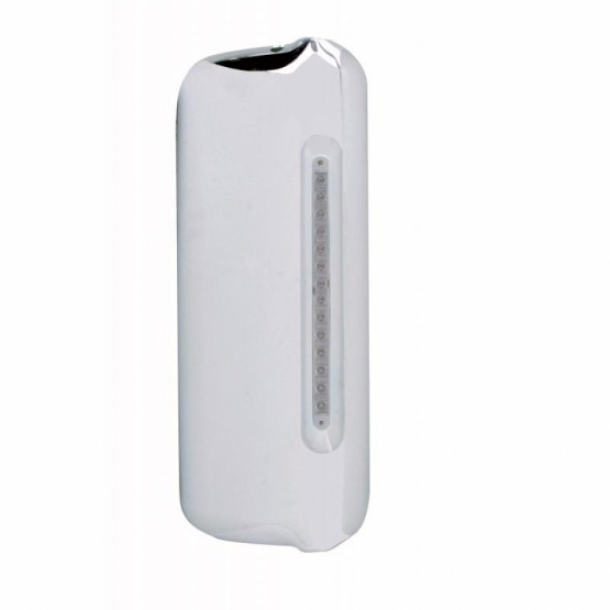 Mirror Cover With 14 LED 12" Light Bar For 2005+ Freightliner  (Passenger) - Amber LED/Clear Lens