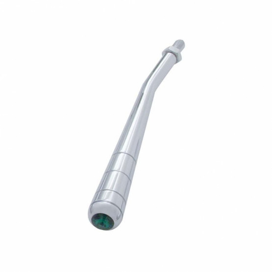 7" Trailer Brake Handle With Green Crystal