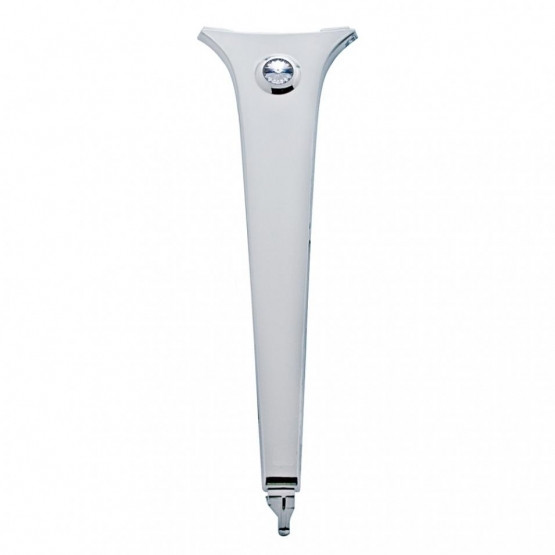 Chrome Center Dash Trim W/Crystal For Columbia (2004-20), Century (1997-10), & Coronado (2003-10), Clear