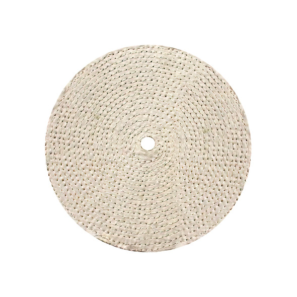 8" Muslin & Sisal Buff - 5/8" Arbor