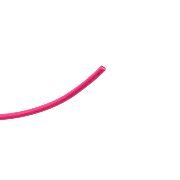 Primary Wire - Rated 105°C 18 AWG, Pink 30 Ft.