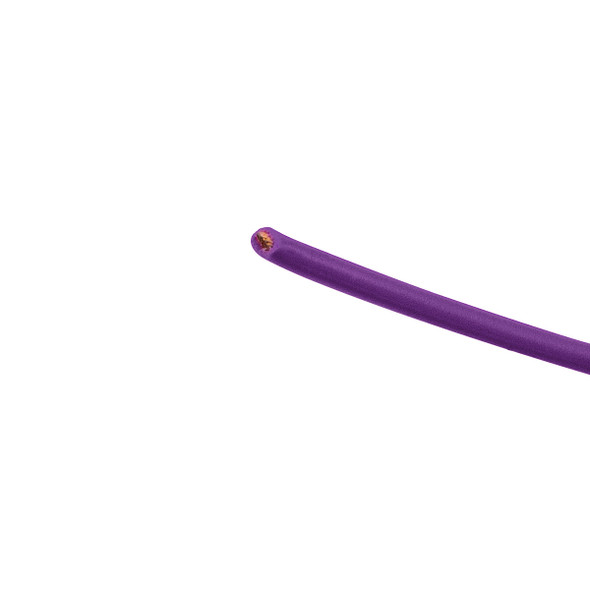Primary Wire - Rated 105°C 14 AWG, Purple 15 Ft.
