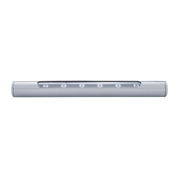6 LED Stainless Steel Tube Light - White LED