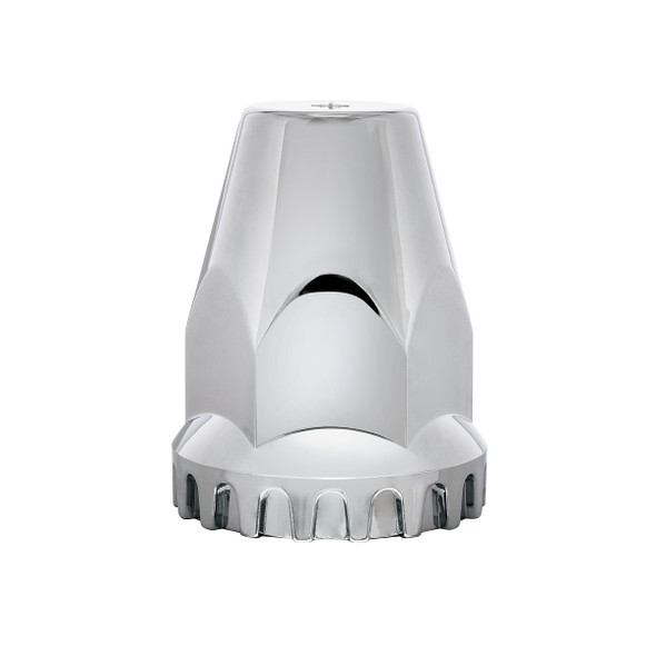 10064B  33mm X 2-3/4" Chrome Plastic Original Nut Cover - Thread-On (Bulk)