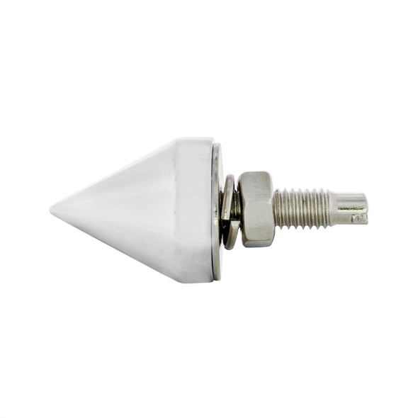 Chrome Spike License Plate Fastener (4-Pack)