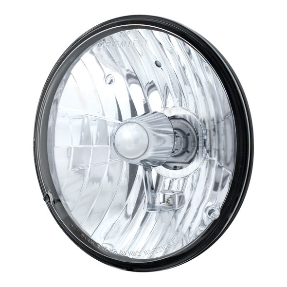 ULTRALIT - 7" Crystal Headlight, Glass Lens