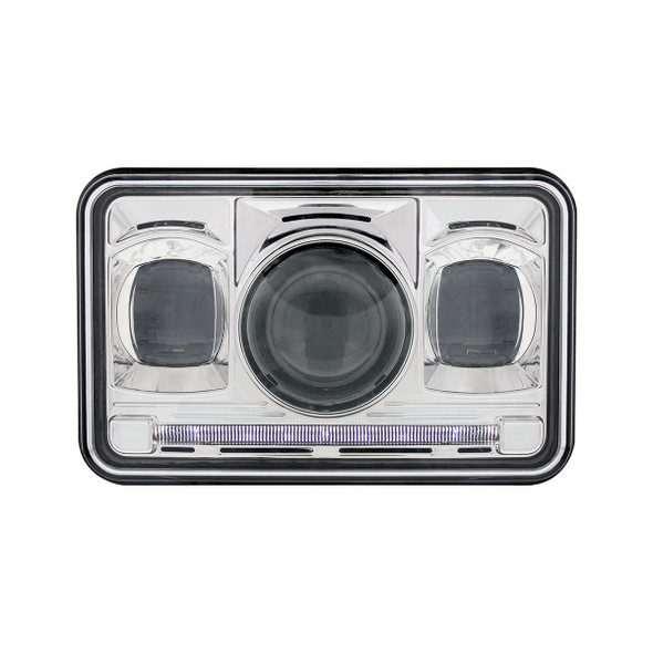 ULTRALIT - 11 High Power LED 4" X 6" Projection Headlight Low Beam