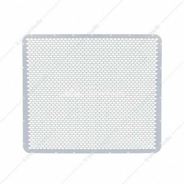430 STAINLESS GRILLE MESH FOR PETERBILT 379 WITH EXTENDED HOOD - ALTERNATING OVAL HOLES