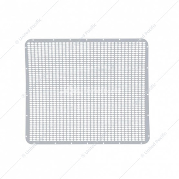 304 STAINLESS GRILLE MESH FOR PETERBILT 379 WITH EXTENDED HOOD - STRAIGHT OVAL HOLE